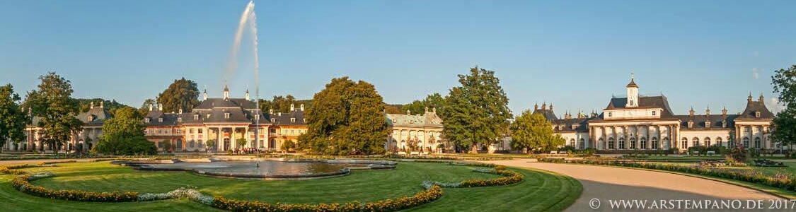 Schloss Pillnitz, Lustgarten